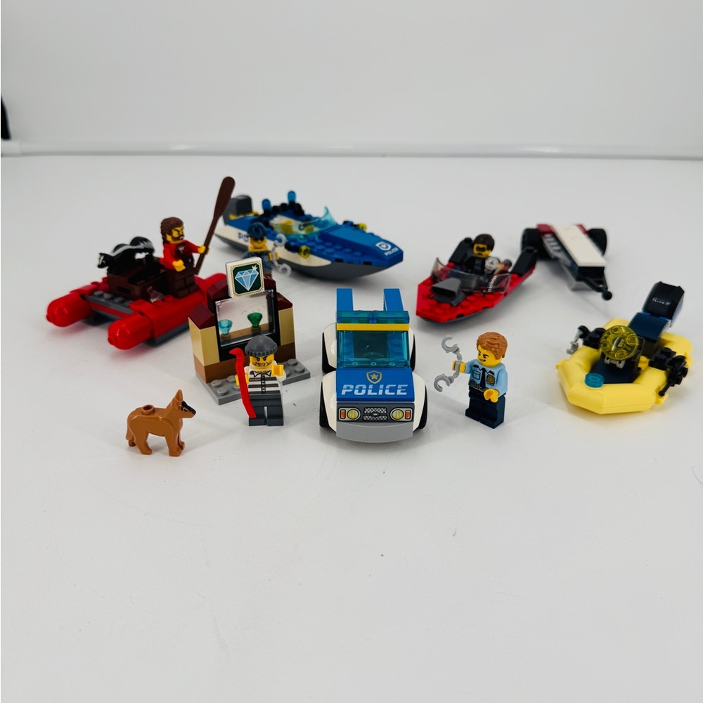 Lego City Police Sets (60241, 60272-incomplete, 60176) Lot Of 3 Sets